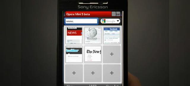 Opera Mini 5 beta acum disponibil, prezentat in actiune (Video)
