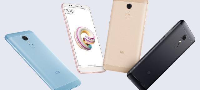 Xiaomi Redmi Note 5 debutează în India sub formă de rebranding pentru modelul Redmi 5 Plus