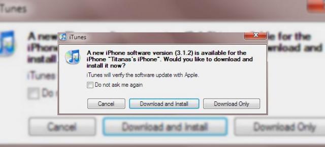 Apple lanseaza iPhone OS 3.1.2