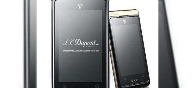Pantech Sky DuPont, un telefon de lux aratos