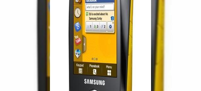 Samsung Corby, telefonul full-touch destinat tinerilor soseste in Romania