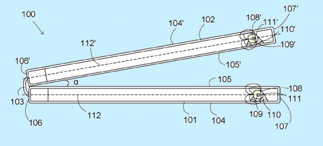 Microsoft brevetează o încuietoare magnetică pentru Surface Phone, cu pivot rotativ
