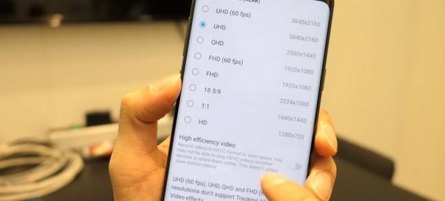 Samsung Galaxy S9 poate filma doar 5 minute continuu în 4K la 60 FPS; Iată ce limitări apar (Video)