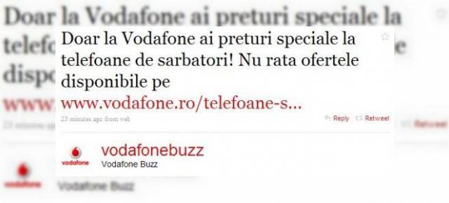 Jalnica oferta promotionala de telefoane a Vodafone, cu ocazia sarbatorilor!