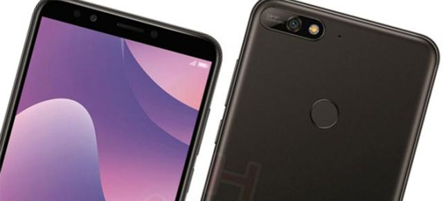 Huawei Y7 (2018) apare într-o randare nouă, ce pare oficială; Arată bine pentru un telefon entry level