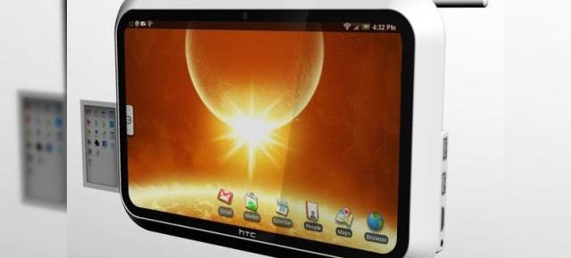 HTC Evolve, un tablet concept care ruleaza Android si foloseste un display OLED touch