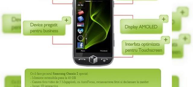 Cosmote iti ofera un Samsung Omnia II, pentru o recenzie!