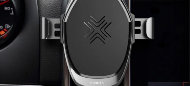 Best ROCK este un suport auto mai special ce oferă încărcare wireless; Se vinde pentru doar 14.99 euro
