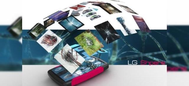 LG Sphere, un telefon concept cu o interfata 3D