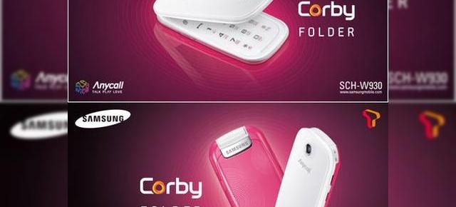 Samsung Corby Folder, un nou model al seriei elegante, acum cu clapeta