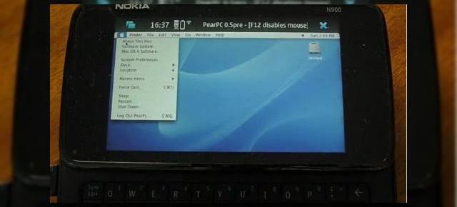 Mac OS X 10.3 ruleaza pe un Nokia N900 (Video)