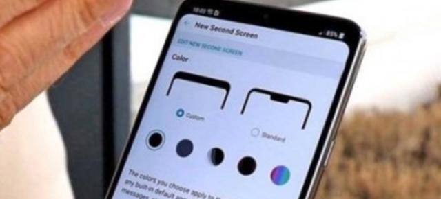 LG G7 ThinQ își dezvăluie meniul de customizare pentru ecranul secundar din zona decupajului