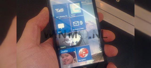 Windows Phone 7 Series, surprins pe HTC HD2?