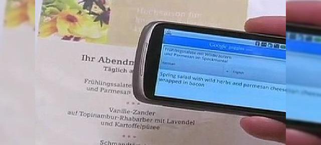 MWC 2010: Google Goggles traduce instantaneu textul fotografiat cu telefonul (Video)