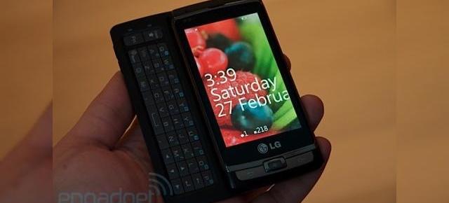 Primul telefon Windows Phone 7, scapat pe web, fabricat de LG