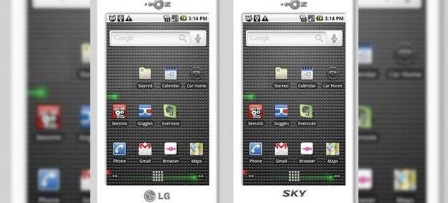 LG LU2300, smartphone-ul Android cu procesor Snapdragon