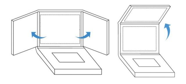 Lenovo brevetează un laptop cu ecran OLED flexibil, care se deschide lateral