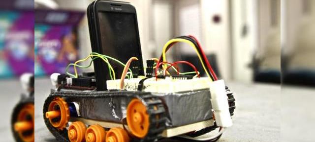 Un terminal Android, "creierul" unui robot real