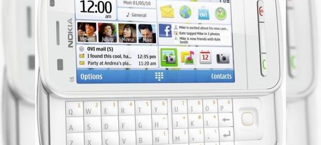 Nokia C6 scapa pe web, telefon QWERTY cu touchscreen si potential mare