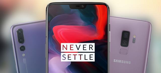 Cum se prezintă prețul lui OnePlus 6 în raport cu sumele purtate de celelalte flagship-uri high-end de la Samsung, Huawei și alții