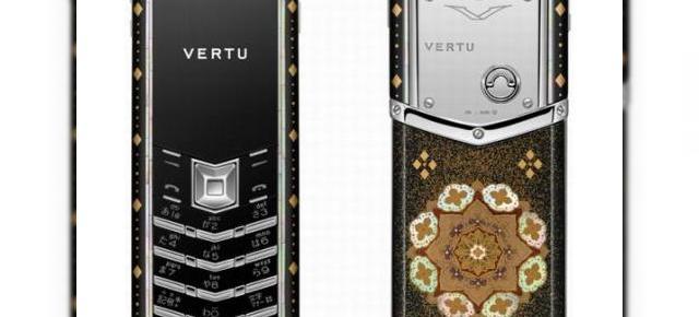 4 telefoane Vertu aurite, lansate in Japonia, cu preturi ametitoare