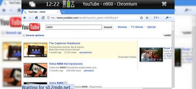 Google Chrome disponibil acum pe Nokia N900