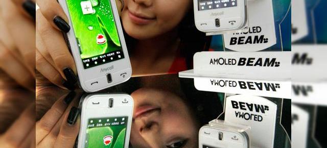 Samsung SPH-W9600, un telefon AMOLED cu proiector incorporat