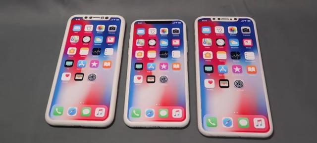 iPhone X Plus în varianta machetă este comparat cu iPhone X! Vedem și variantele noi de 5.8 inch și 6.1 inch