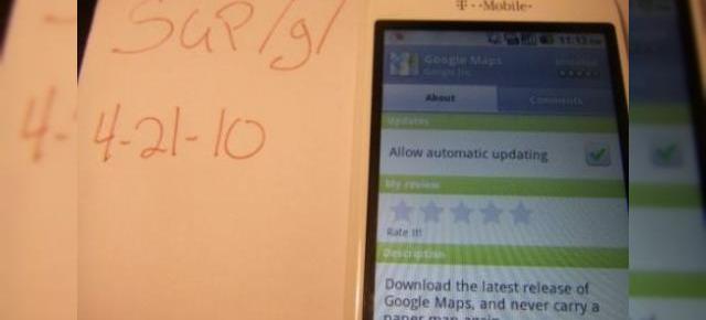 Android 2.2 va include update-uri automate de aplicatii?
