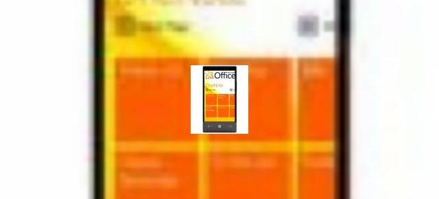 Hubul Office din Windows Phone 7, acum cu mai multe detalii (Video)