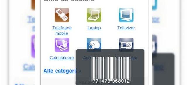 Compari.ro, acum sub forma de aplicatie iPhone cu cititor cod de bare