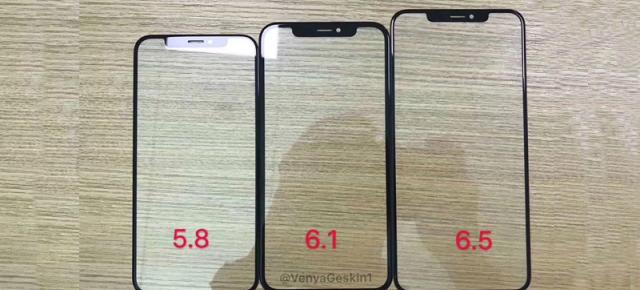 Noi protecții de ecran destinate iPhone-urilor ce vin în toamnă se afișează într-o fotografie reală