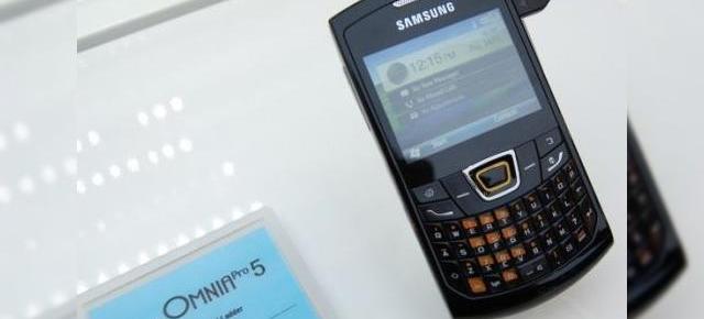 Samsung anunta handseturile Omnia Pro 4 si Omnia Pro 5