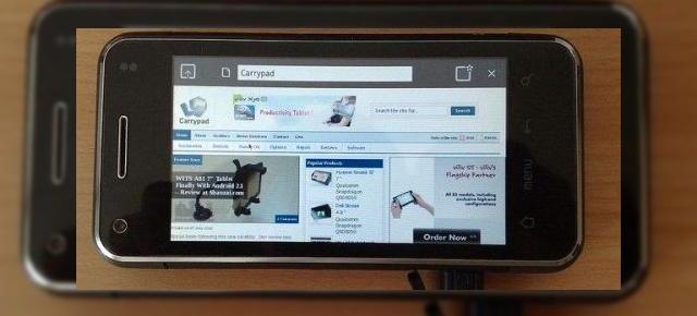 Un telefon bazat pe platforma Intel Moorestown, dotat cu OS-ul MeeGo, scapat pe web