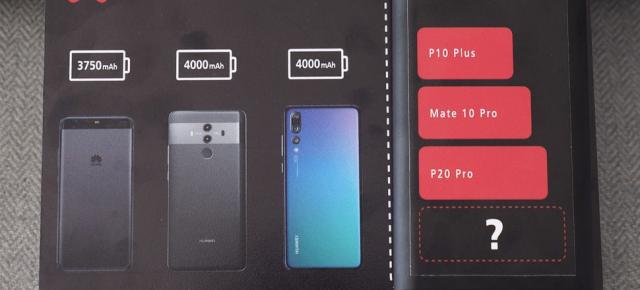 Huawei Mate 20 Pro ar urma să aibă o baterie cu o capacitate nemaivăzută la Huawei; Iată un teaser