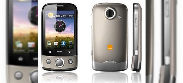 Orange lanseaza un smartphone Android 2.1 cu ecran touch, care costa doar un euro