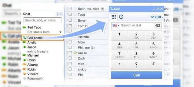 Gmail suporta acum si convorbiri telefonice (Video)