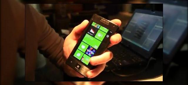 Un prototip de smartphone Asus cu Windows Phone 7, surprins in actiune (Video)