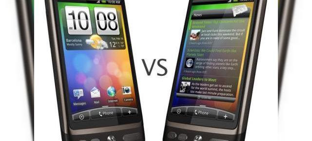 Duelul ecranelor HTC: Desire (AMOLED) versus Desire (SLCD) si HD2 (LCD) - Video
