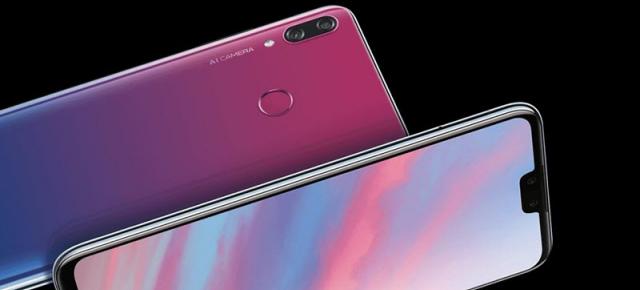 Huawei Enjoy 9 Plus apare într-o imagine detaliată; Are ecran de 6.5 inch și baterie de 4000 mAh