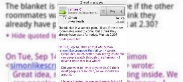 Noul Gmail, disponibil acum pe telefonul tau Android!
