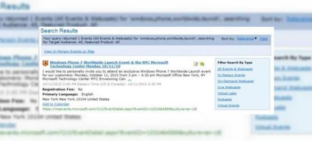 Windows Phone 7 se lanseaza pe 11 octombrie! Microsoft confirma!