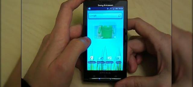 XPERIA X10 suporta acum captura video 720p datorita update-ului la Android 2.1 (Video)