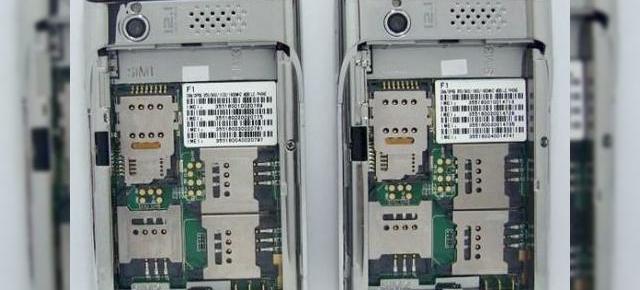 Telefonul cu 4 cartele SIM vine din Asia: OTECH F1; include camera de 12MP