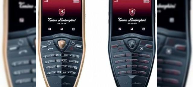 Telefonul Lamborghini Spyder, doar in Hong Kong... doar chinezarie!