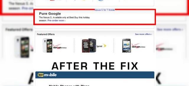 Google Nexus Two există! Nexus S, confirmat accidental de retailerul Best Buy