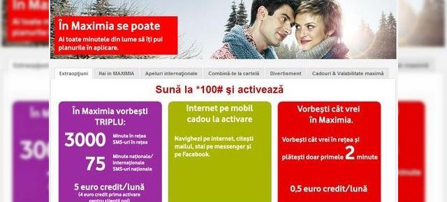 Cartela Vodafone se &ldquo;umflăâ€ de Sărbători