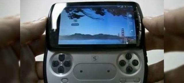 Sony Ericsson Z1 PSP Phone surprins de cameră În acțiune (Video)