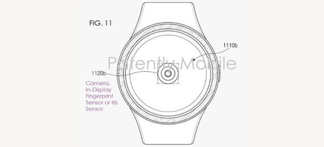 Samsung își imaginează un smartwatch ce are scanner de amprente integrat în ecran, dar și cameră foto; Ar putea fi Galaxy Watch 2 