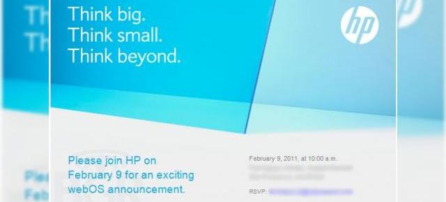 HP lansează tabletele PalmPad cu webOS pe 9 februarie?